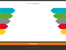 Tablet Screenshot of lehrer.mhs-moodle.de